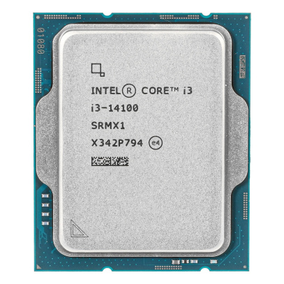 Процессор Intel Core i3-14100, 3.50 ГГц (Turbo 4.70 ГГц), LGA1700, OEM (CM8071505092206)