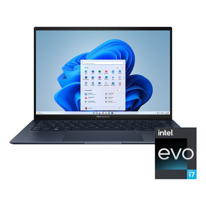 Ноутбук ASUS ZenBook S 13 UX5304MA-NQ172 (Intel Core Ultra 7 155U 16Gb SSD 1Tb 13.3" 3K OLED DOS) Ponder Blue, синий