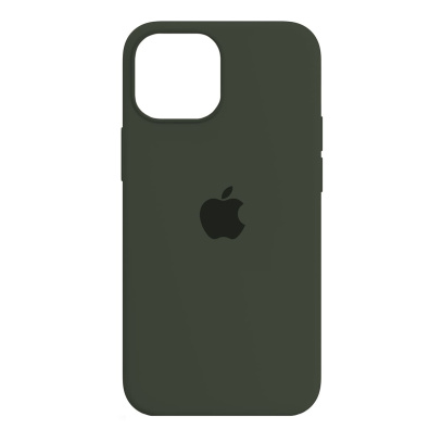Чехол Silicone Case для Apple iPhone 13 mini Темно-зеленый