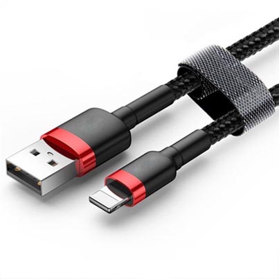 USB кабель hoco. Premium product разъём Lightning, 1 м Черный