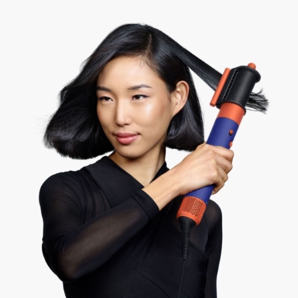 Стайлер Dyson AirWrap Complete Long HS08 (UK) Curly+Coily, Vinca Blue/Topaz, синий/оранжевый