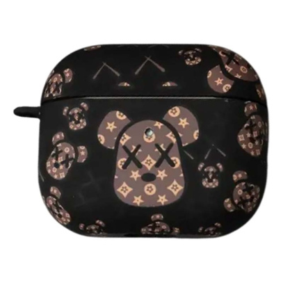 Чехол для AirPods 3 COQUE POUR Черный с рисунком мыши