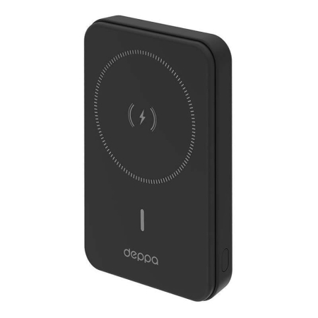 Внешний аккумулятор Deppa 10000mAh NRG MagSafe (33667) Чёрный