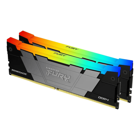 Оперативная память Kingston Fury Renegade RGB (KF432C16RB2AK2/64) DDR4 64GB 3200MHz CL16 DIMM 2x32 RGB