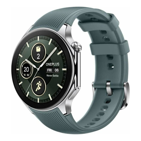 Умные часы OnePlus Watch 2 Radiant Steel, серебристый