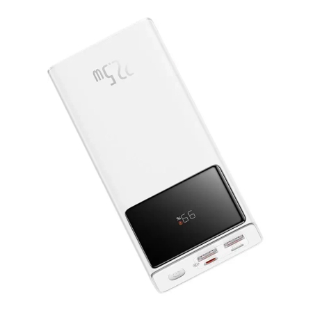 Внешний аккумулятор Baseus Star-Lord Digital Display Fast Charge 20000mAh (PPXJ080002) Белый
