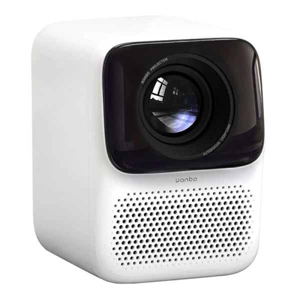 Проектор Xiaomi Wanbo Projector T2 Max New (AI Auto-Focus/450 ANSI/High-Res/Low Noise) Белый