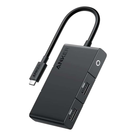 Хаб Anker 332 PowerExpand+ USB-C Hub 5в1 (A8355611) Чёрный