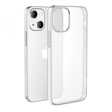 Чехол hoco. Creative Case силиконовый ультратонкий для Apple iPhone 13 mini White, белый