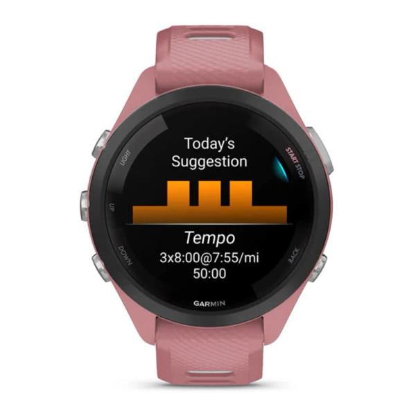 Часы Garmin FORERUNNER 265S Pink, розовый