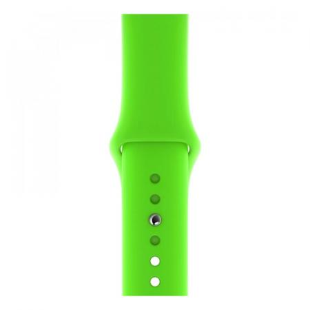 Силиконовый ремешок COTEetCI Silicone Sport Band для Apple Watch 42/44 мм Green, зеленый