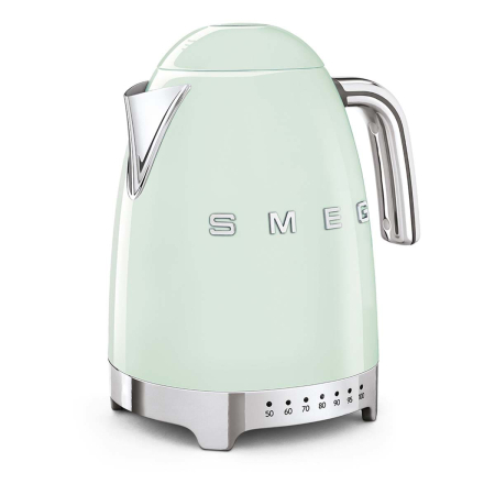 Чайник электрический SMEG 50s Style с регулируемой температурой (KLF04PGEU) Green, зелёный
