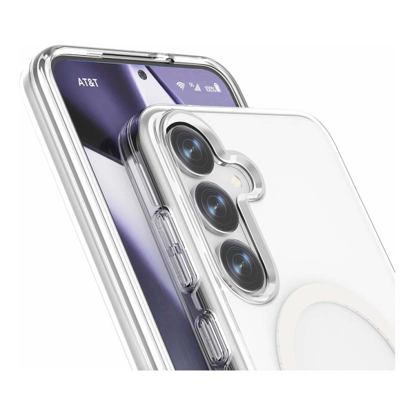 Чехол для Samsung S24 Plus/S25 Plus с MagSafe, Прозрачный