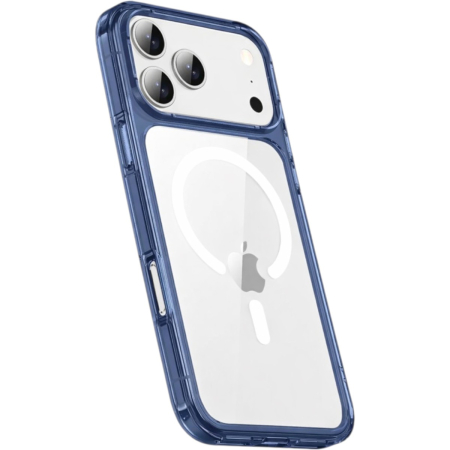 Чехол для iPhone 17 Pro Max с Magsafe Gurdini Alba Series Protective Dark Blue, синий