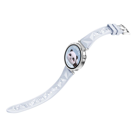 Часы HUAWEI Watch GT 5 Silver, 41 мм, цвет корпуса серебряный, цвет ремешка голубой