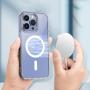 Чехол для iPhone 15 Pro Max с Magsafe Mutural Jingtou Series Прозрачный