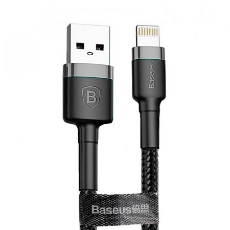 USB кабель Baseus Kevlar Cable разъем Lightning (CALKLF-BG1) Черный