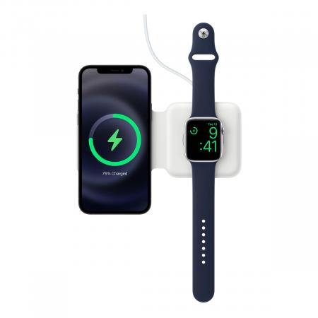 Беспроводное зарядное устройство Apple MagSafe Duo (MHXF3AM) White, белый