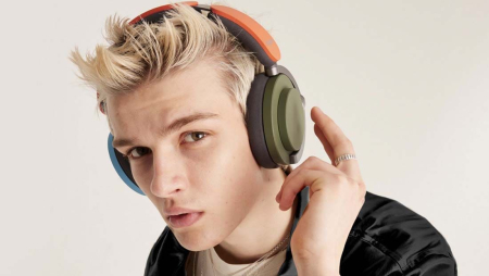 Беспроводные наушники Dyson OnTrac Aluminum, желтый/алюминий