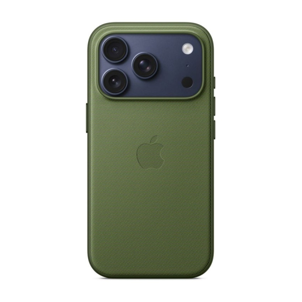 Чехол для iPhone 17 Pro с MagSafe Apple TechWoven Case тканевый (original) Green, зёленый