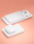 Внешний аккумулятор VLP LITE Power Snap 5000mAh, 3A, MagSafe, USB-C, Белый