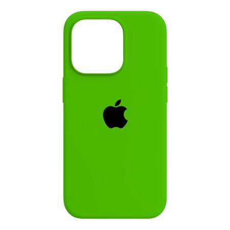 Чехол Silicone Case для Apple iPhone 14 Pro Ярко-зеленый