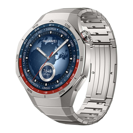 Умные часы HUAWEI Watch GT 5 Pro Titan, 46 мм, цвет корпуса серый, цвет ремешка серый