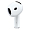 Правый наушник Apple AirPods 4