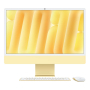 Apple iMac 24" (M4 10C CPU, 10C GPU, 2024) Retina 4,5K, 16Gb, 512Gb SSD (MWUX3) Yellow, желтый