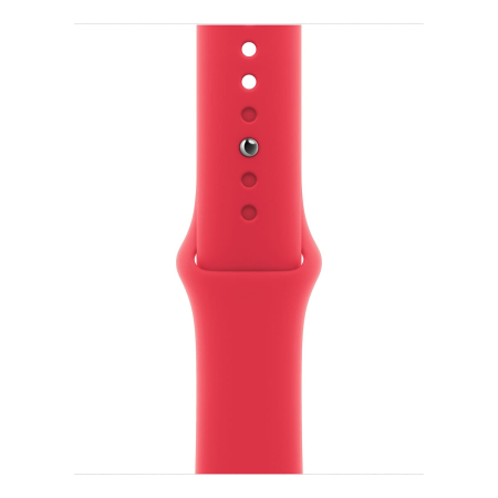 Apple Watch Series 9, 41 мм корпус из алюминия цвета (PRODUCT)RED™, ремешок Sport Band размера M/L цвета «Red»