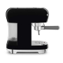 Кофемашина эспрессо SMEG 50s style (ECF02BLEU) Черный