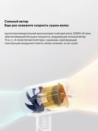 Фен Xiaomi Mijia H101 Anion портативный складной (CMJ04LXW) Розовый