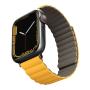 Ремешок UNIQ для Apple Watch 42/44/45/49 мм Revix reversible Magnetic (45MM-REVMUSKAK) Желтый/Серый