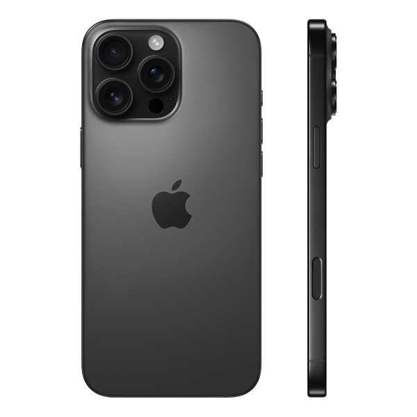 Apple iPhone 16 Pro Max 256Gb eSIM Black Titanium, титановый черный