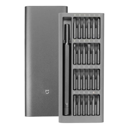 Отвертка с насадками Xiaomi Mijia Wiha Screwdriver Set 24в1 (MJJXLSD002QW) Серый