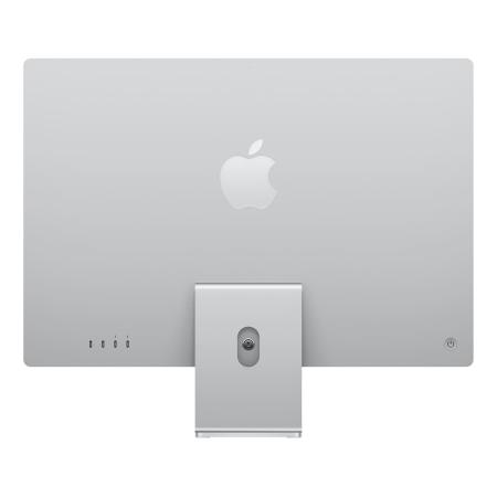 Apple iMac 24" (M3, 8C CPU, 10C GPU, 2023) Retina 4,5K, 8Gb, 256Gb SSD (MQRJ3) Silver, серебристый